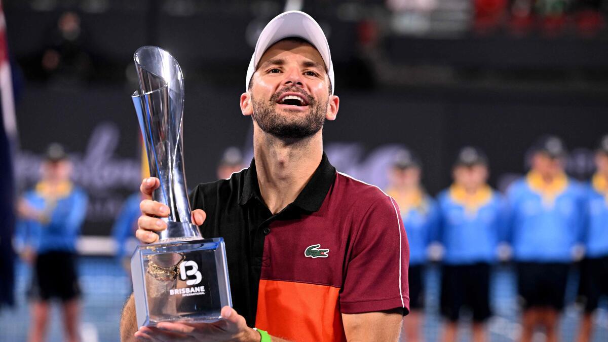 Dimitrov Beats Rune To Win Brisbane International Final Clinches First